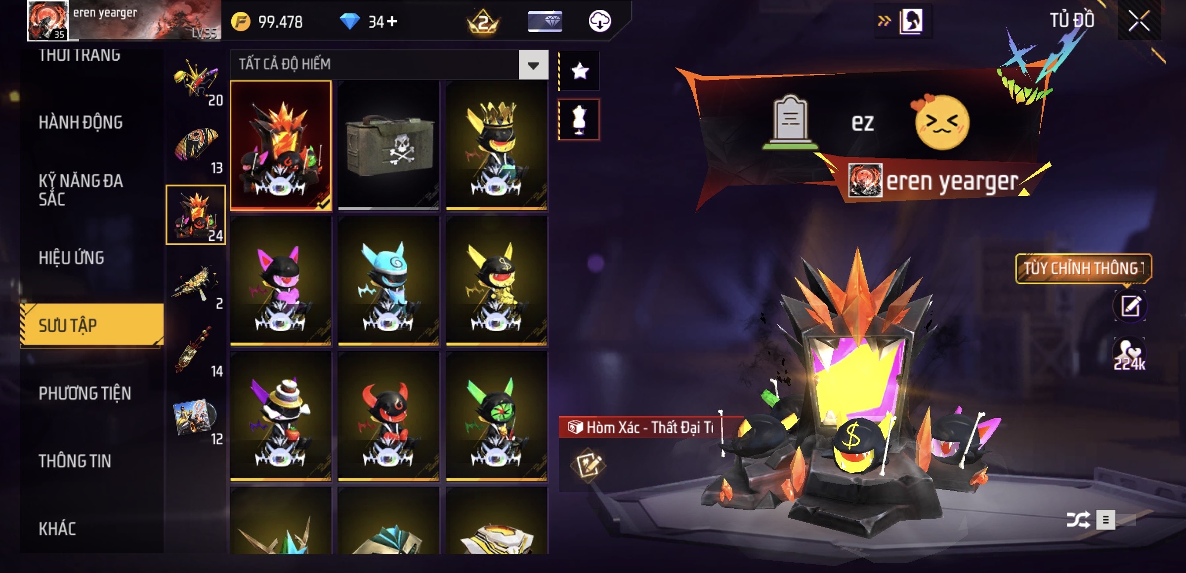 Ảnh 13 tài khoản Free Fire #FF114