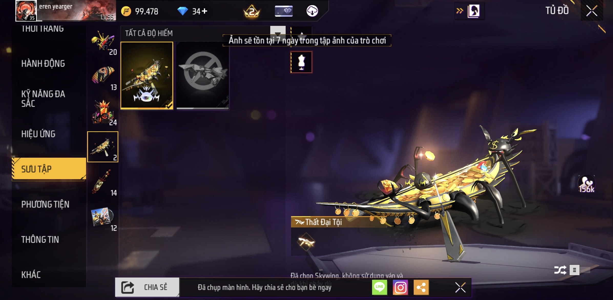 Ảnh 12 tài khoản Free Fire #FF114
