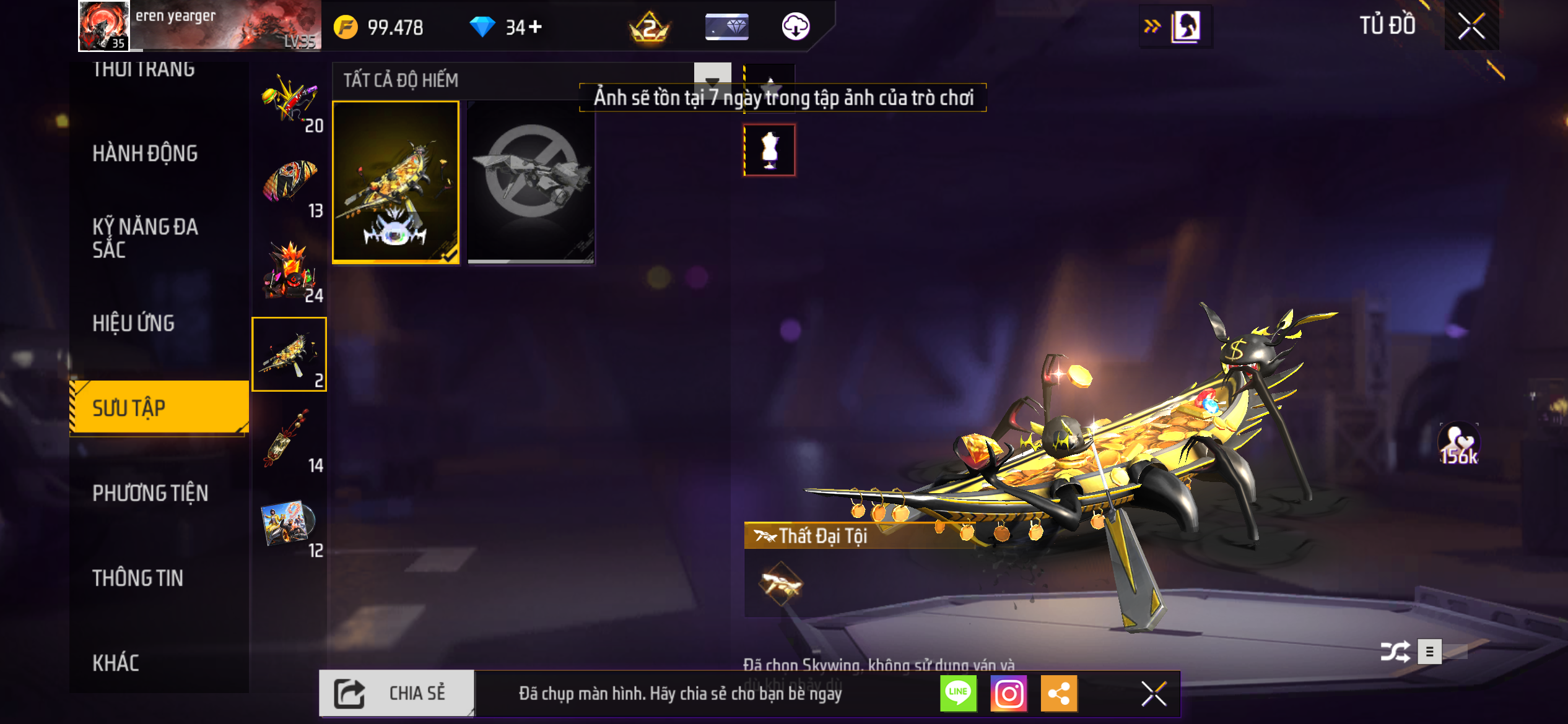 Ảnh 10 tài khoản Free Fire #FF114