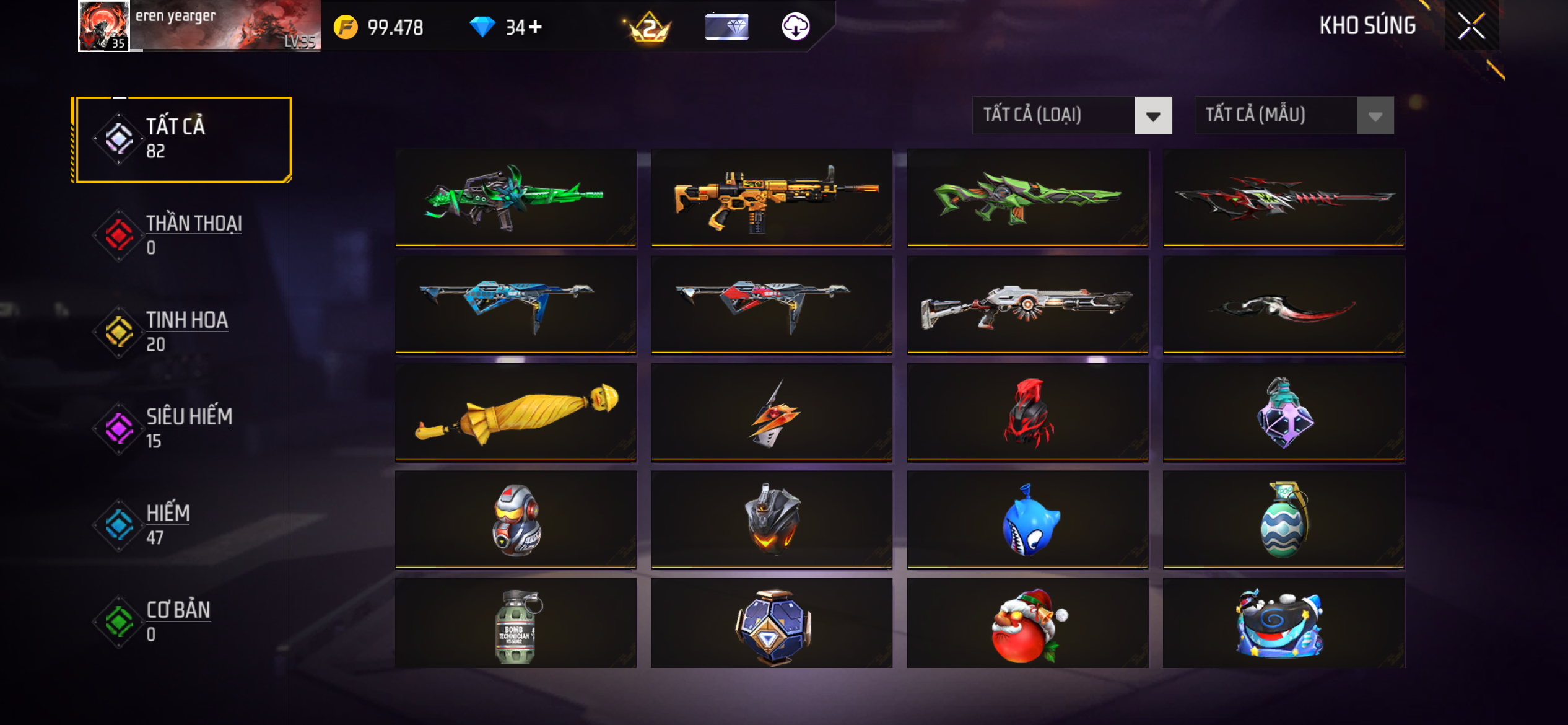 Ảnh 1 tài khoản Free Fire #FF114