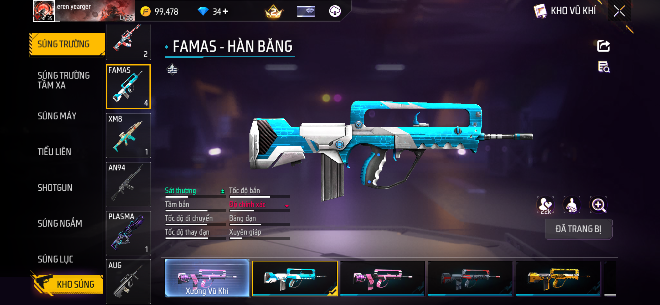 Ảnh 3 tài khoản Free Fire #FF114