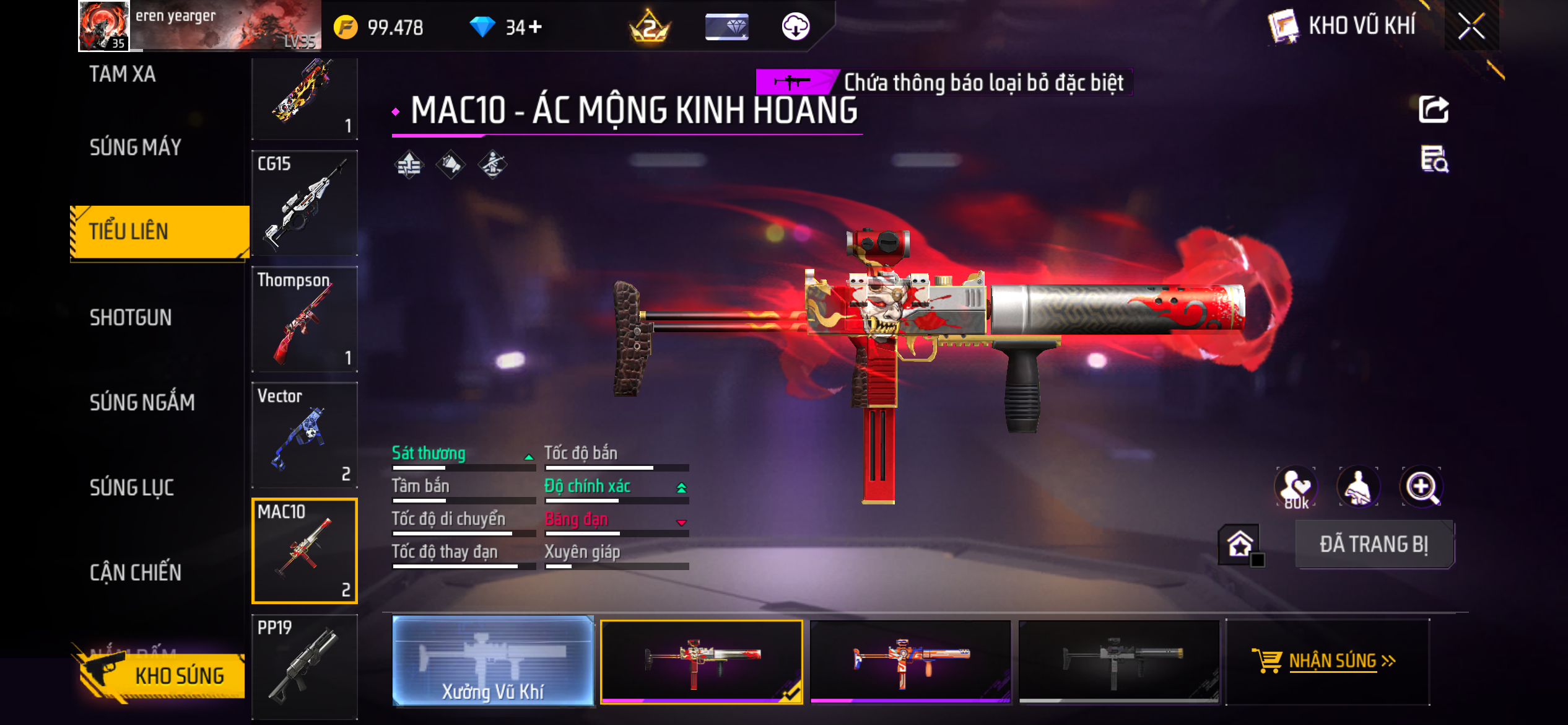 Ảnh 6 tài khoản Free Fire #FF114