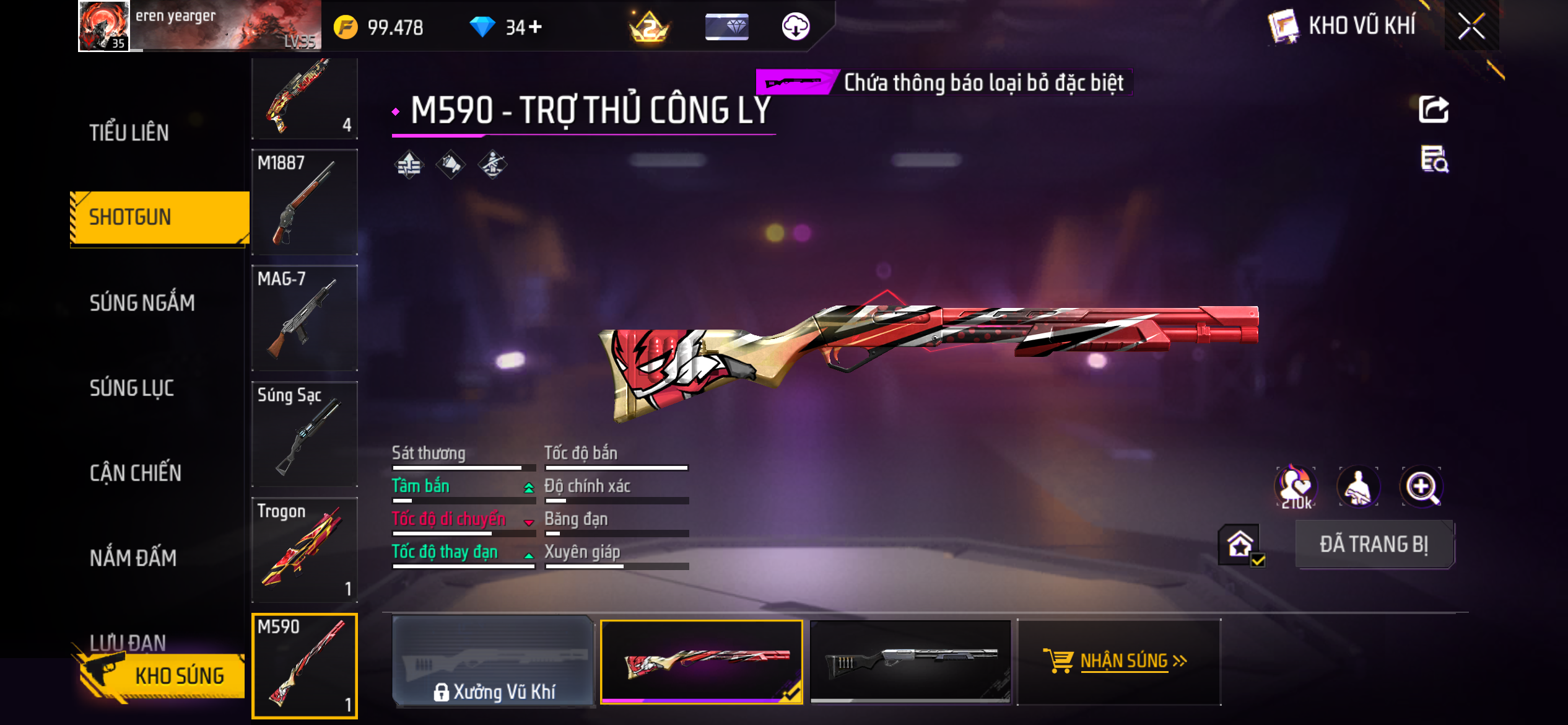 Ảnh 7 tài khoản Free Fire #FF114