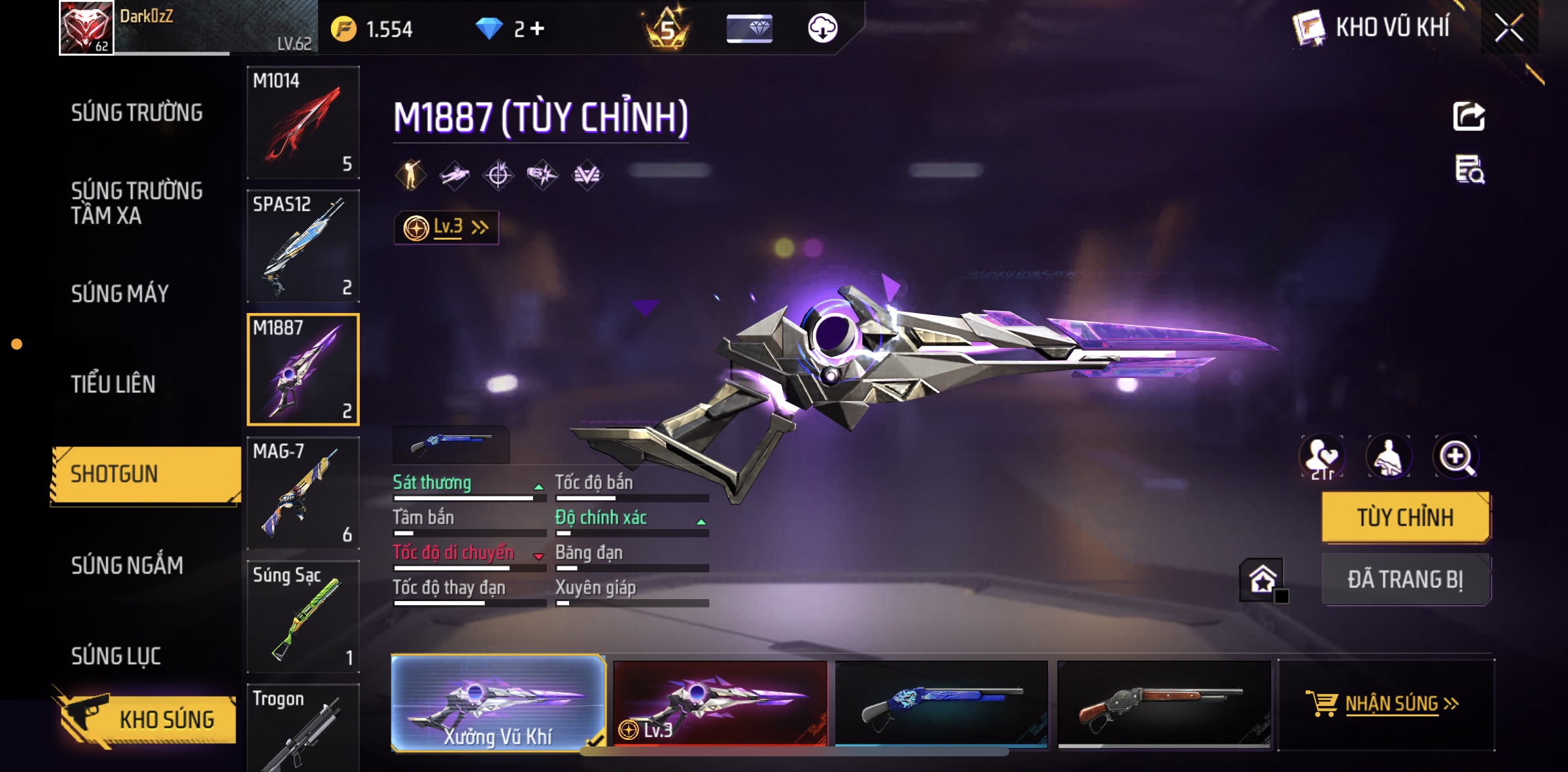 Ảnh 3 tài khoản Free Fire #FF143
