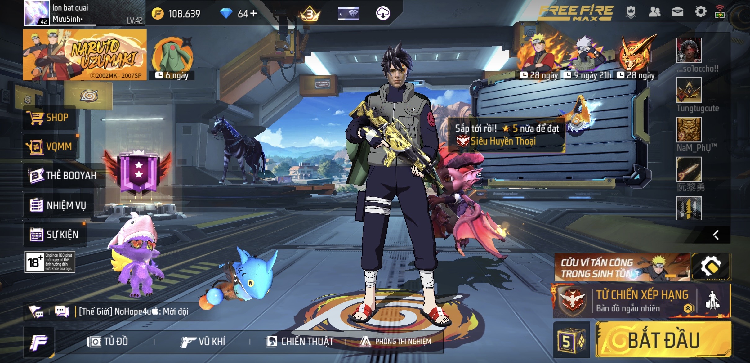 Ảnh 1 tài khoản Free Fire #FF113