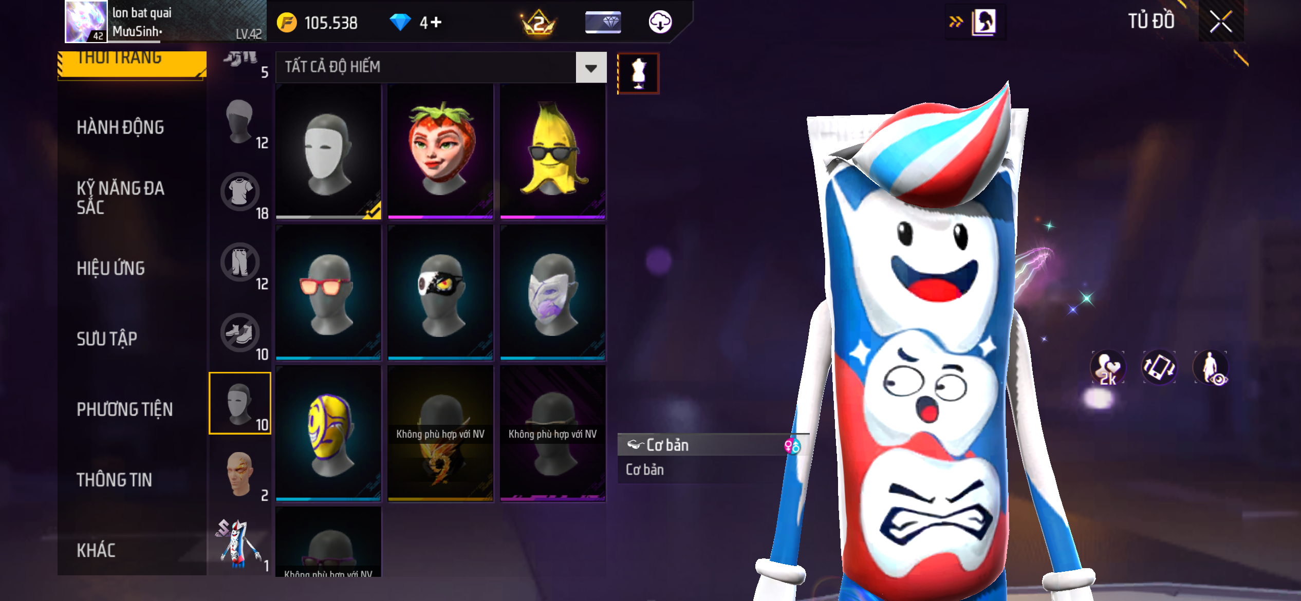 Ảnh 8 tài khoản Free Fire #FF113