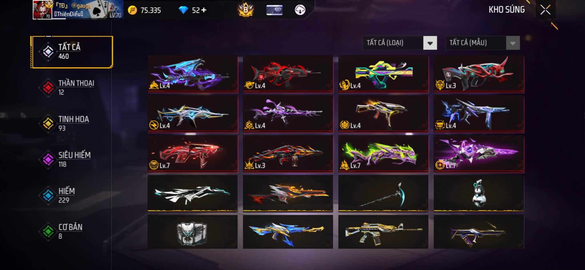Ảnh 1 tài khoản Free Fire #FF134